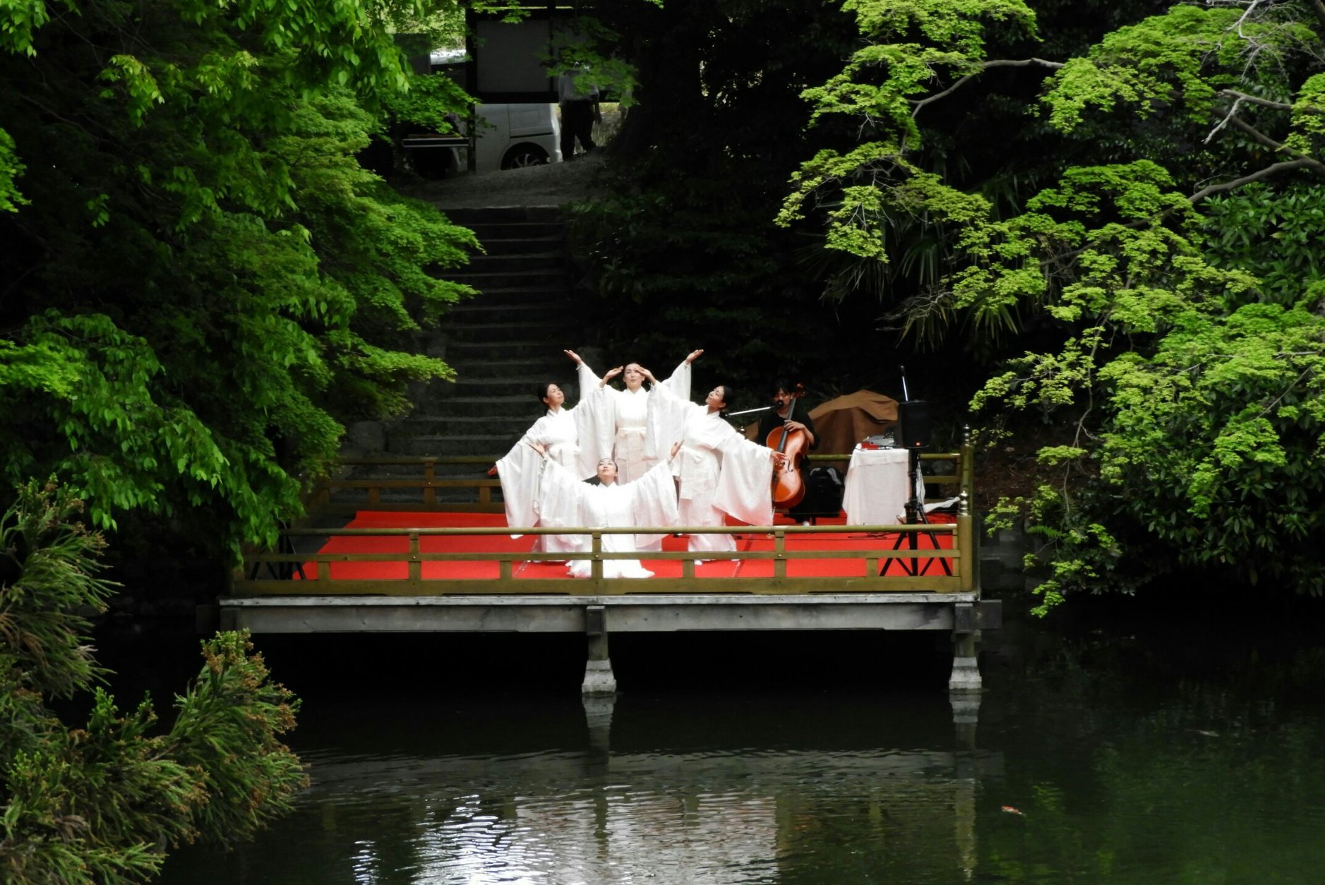 新帝陛下ご即位 奉祝奉納祭 舞の道 観音舞